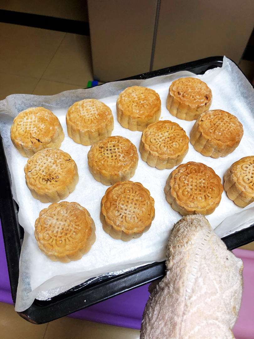 从头做月饼。。。附月饼馅的做法