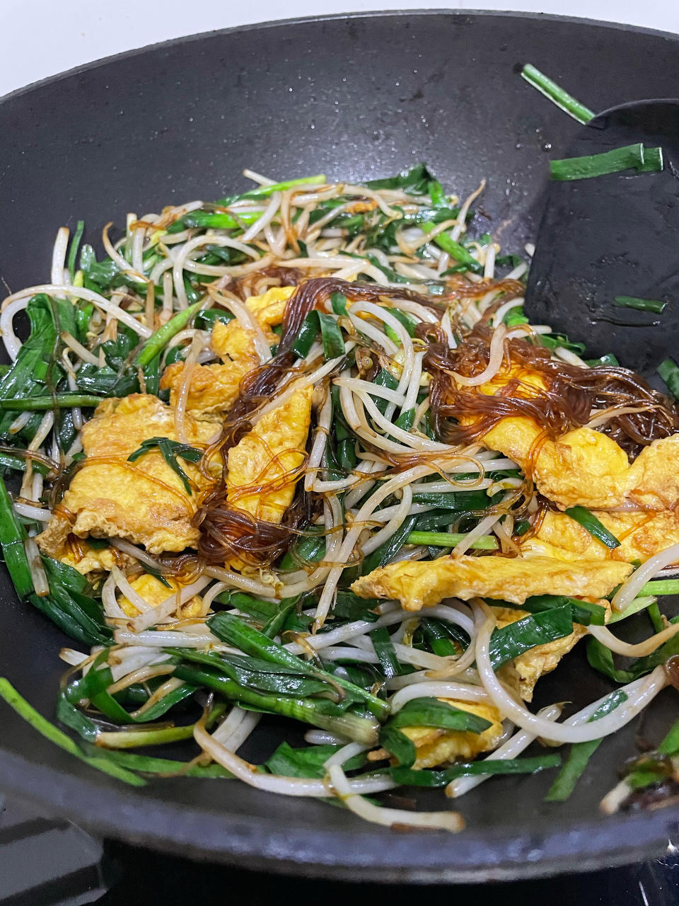 炒合菜～经典的拌饭菜，真的太香了