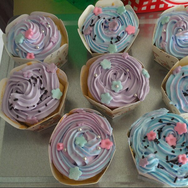 奶油戚风杯子蛋糕