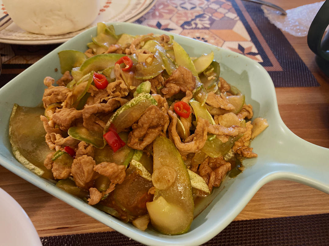 脆黄瓜炒肉