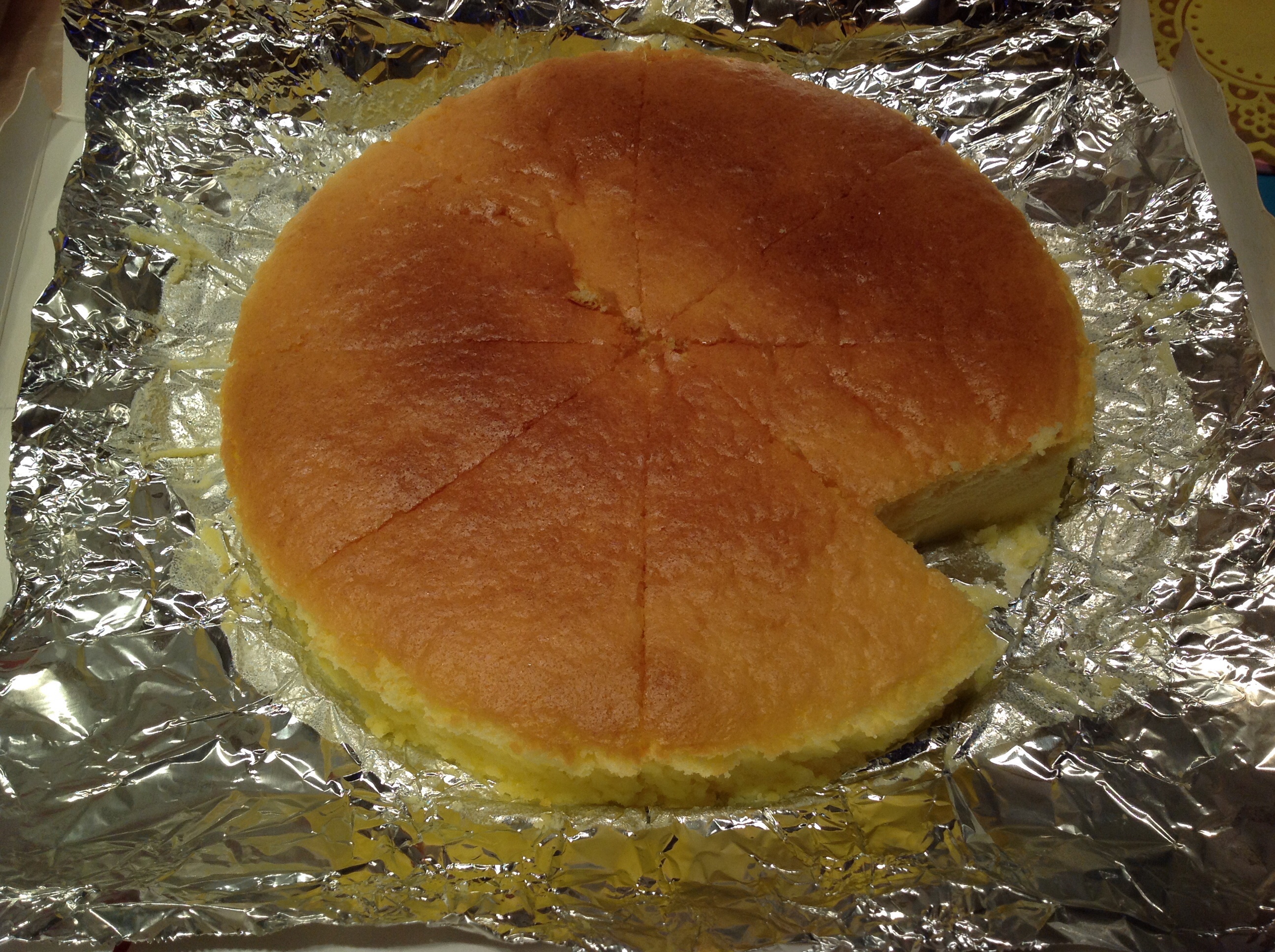 8寸芝士蛋糕(轻乳酪蛋糕)