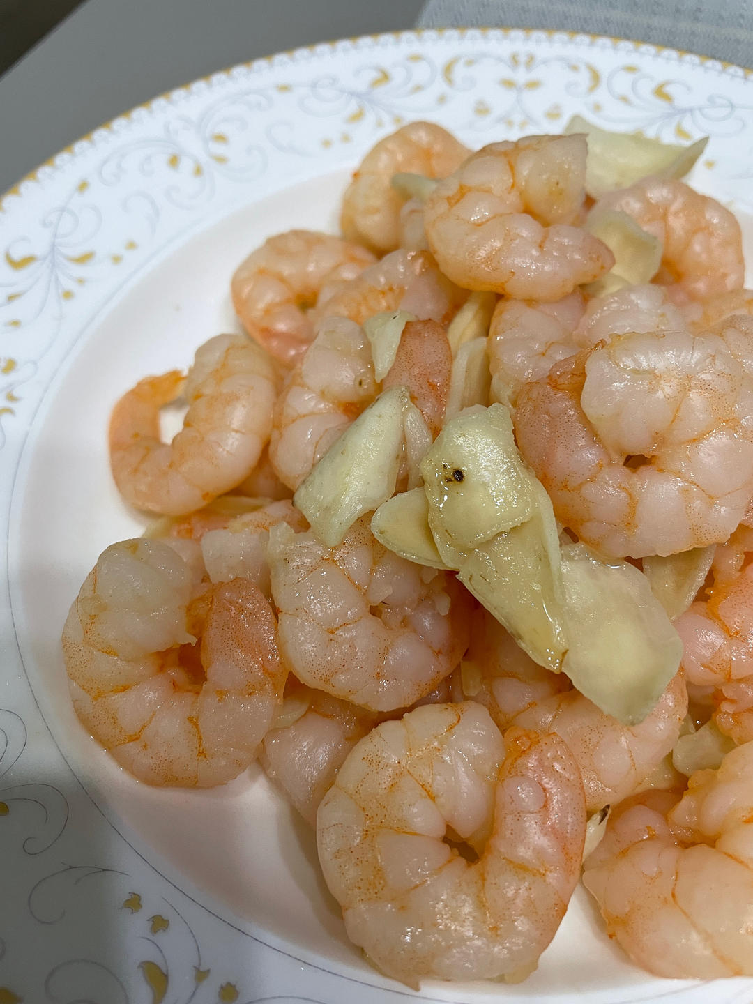 百合炒虾仁
