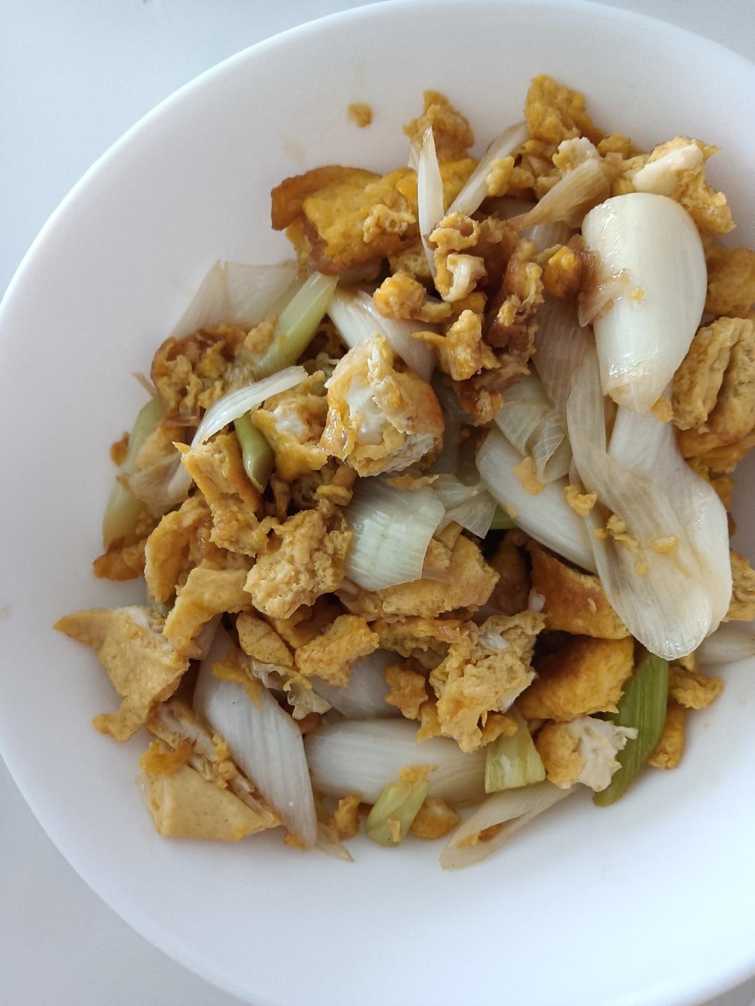 东北的大葱炒蛋