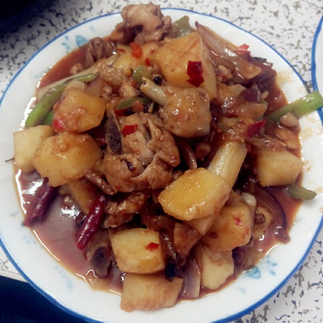 超下饭的新疆大盘鸡