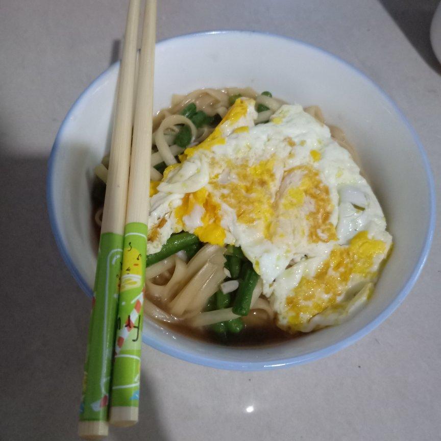 豆角煮挂面