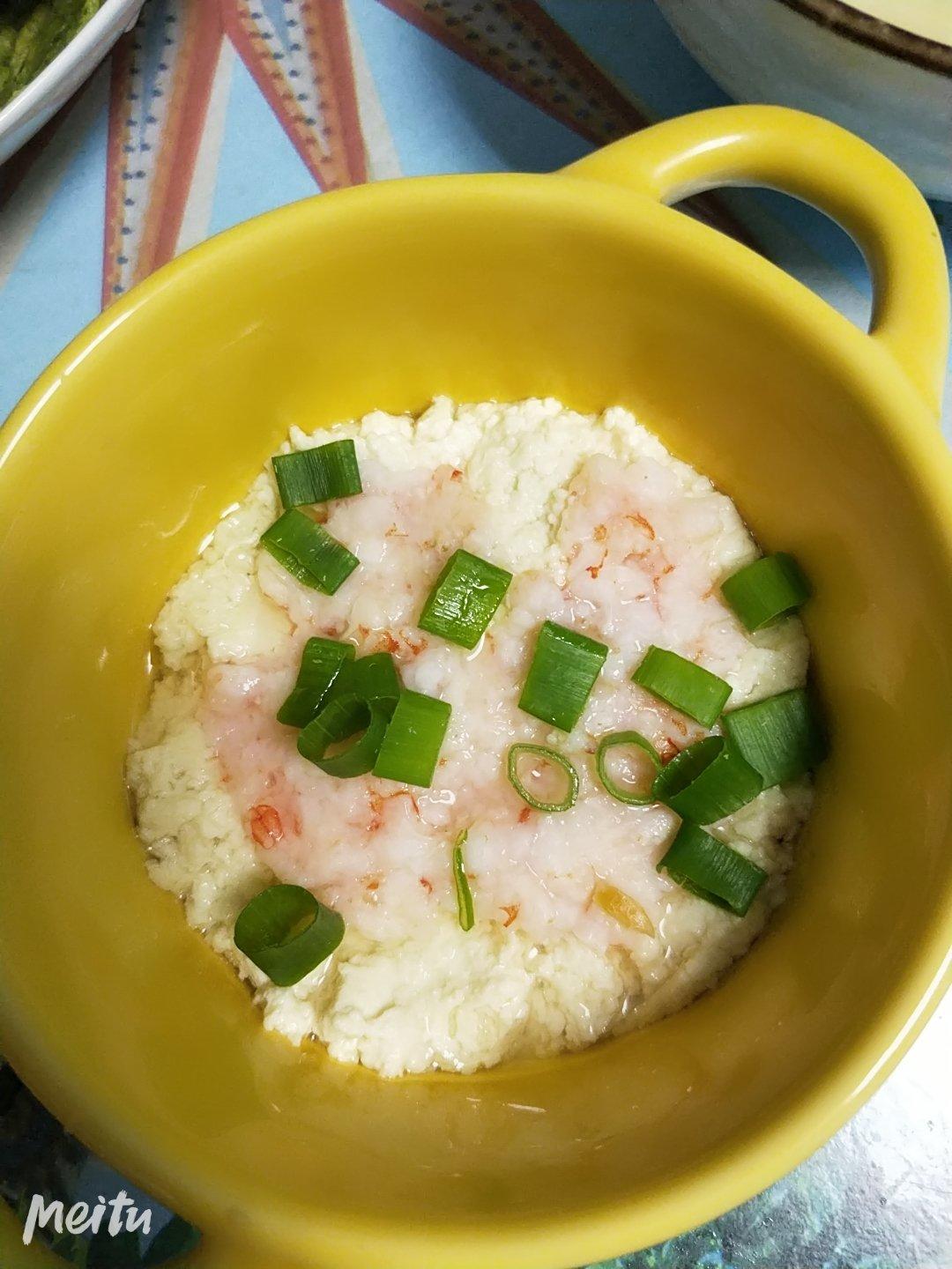 虾泥蒸豆腐