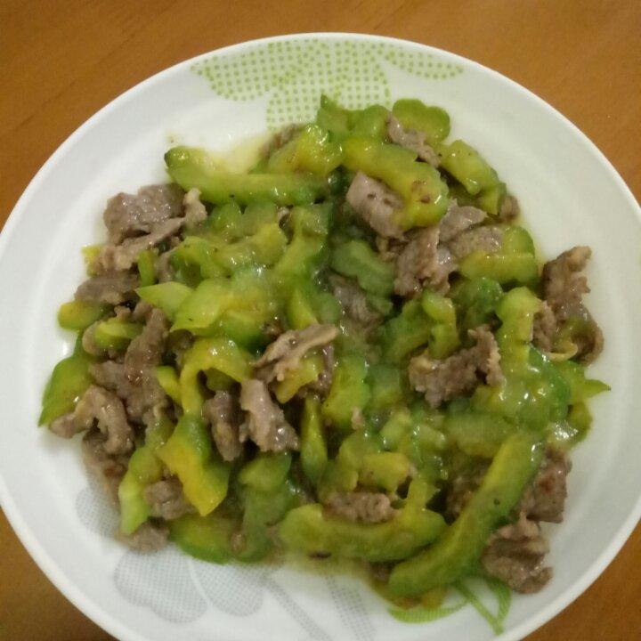 苦瓜炒牛肉