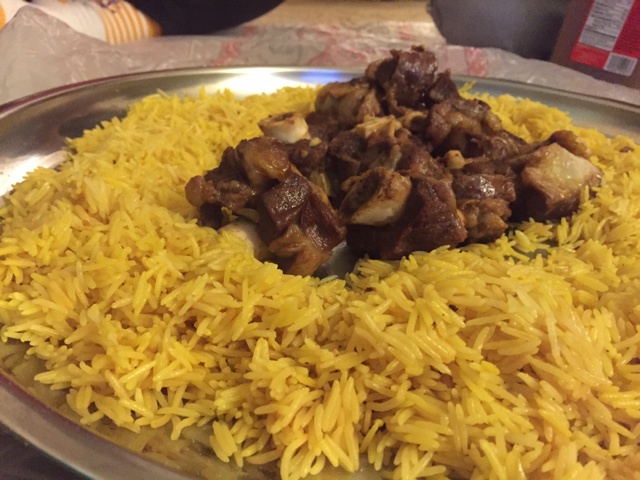 羊肉手抓饭