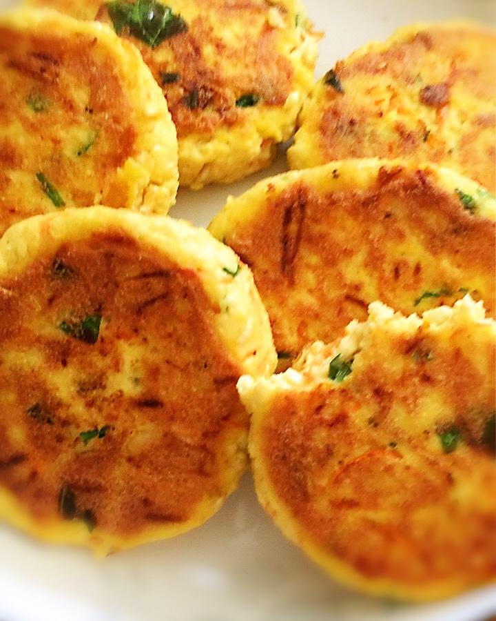 虎小欣做的豆腐饼