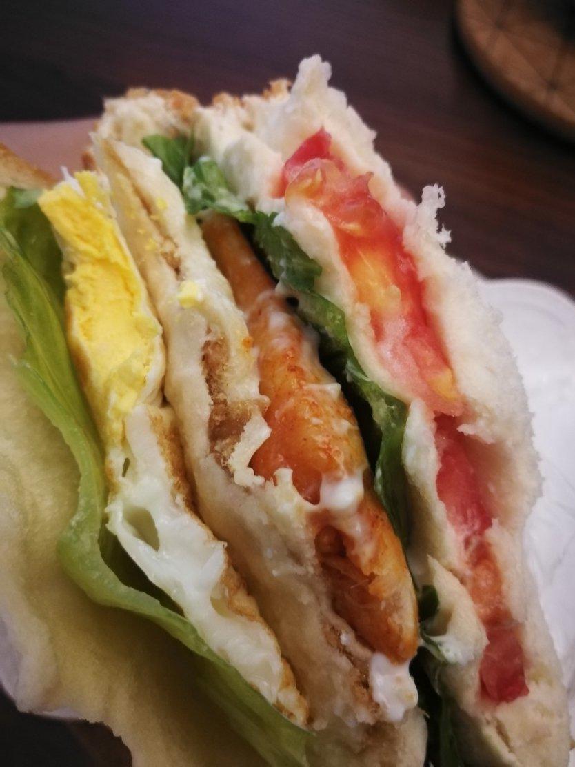 鸡胸肉三明治