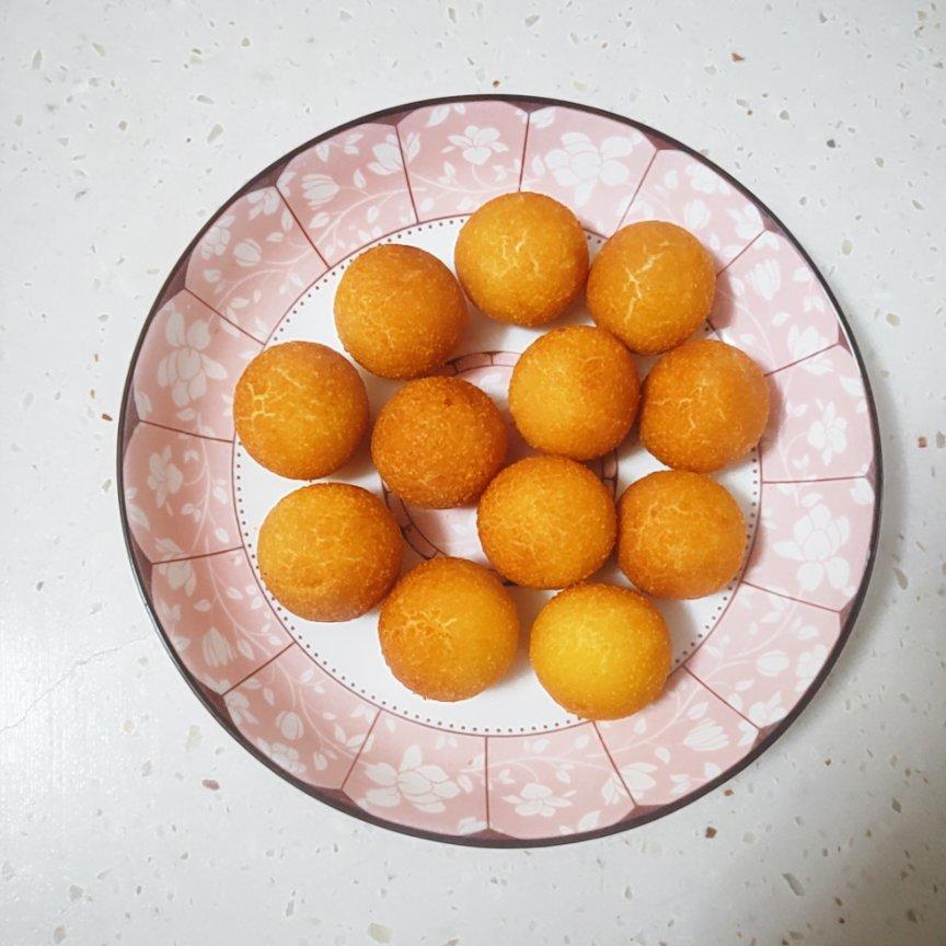 炸紫薯丸子