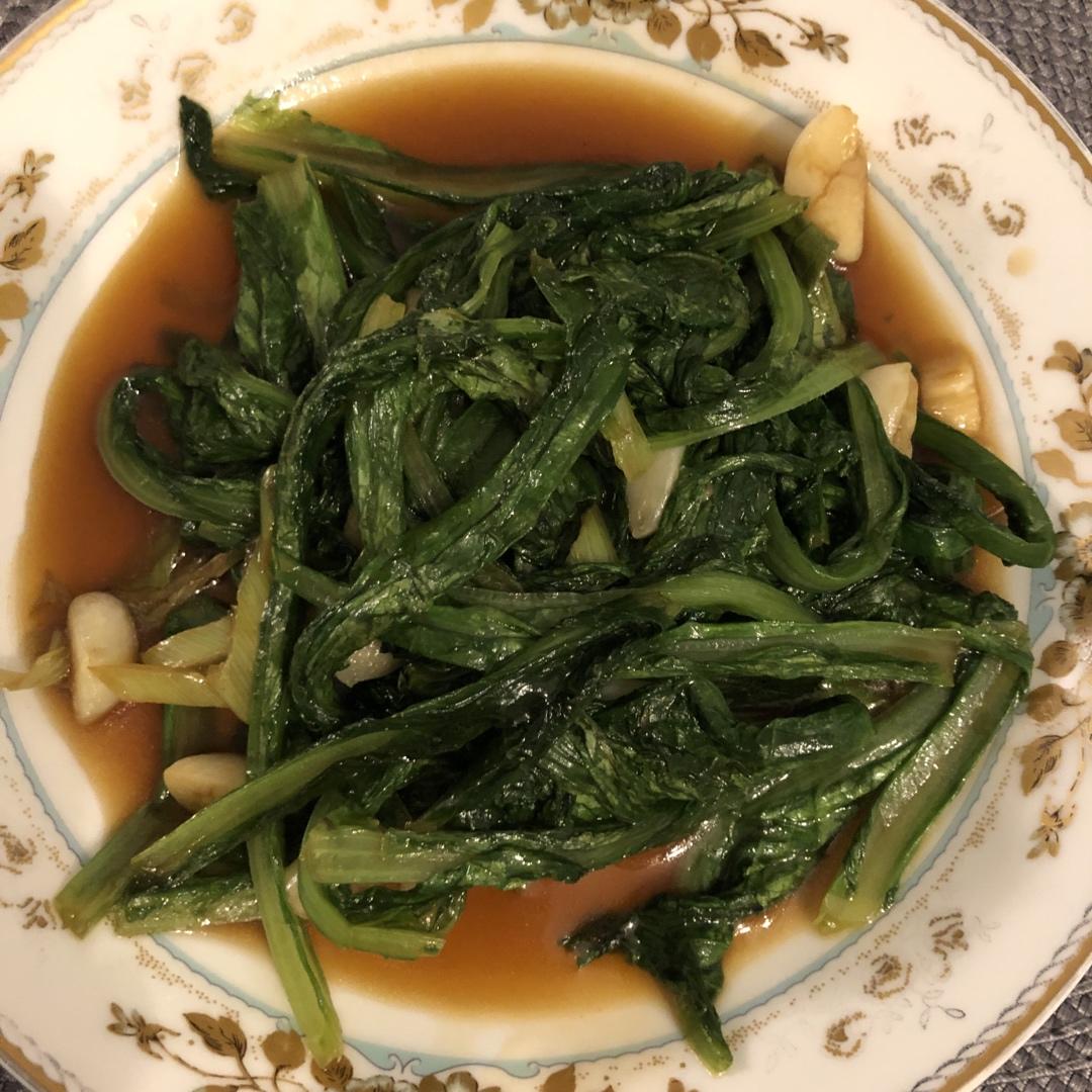 蒜蓉油麦菜（蚝油）