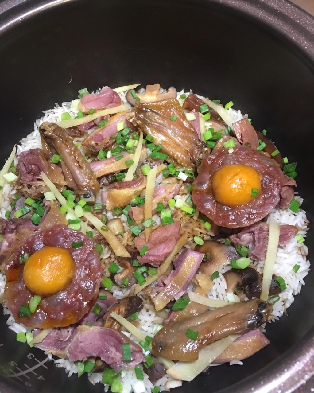 电饭锅版腊味饭