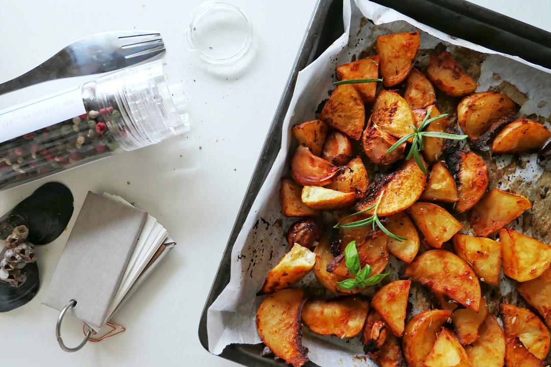 蒜香茄汁烤土豆