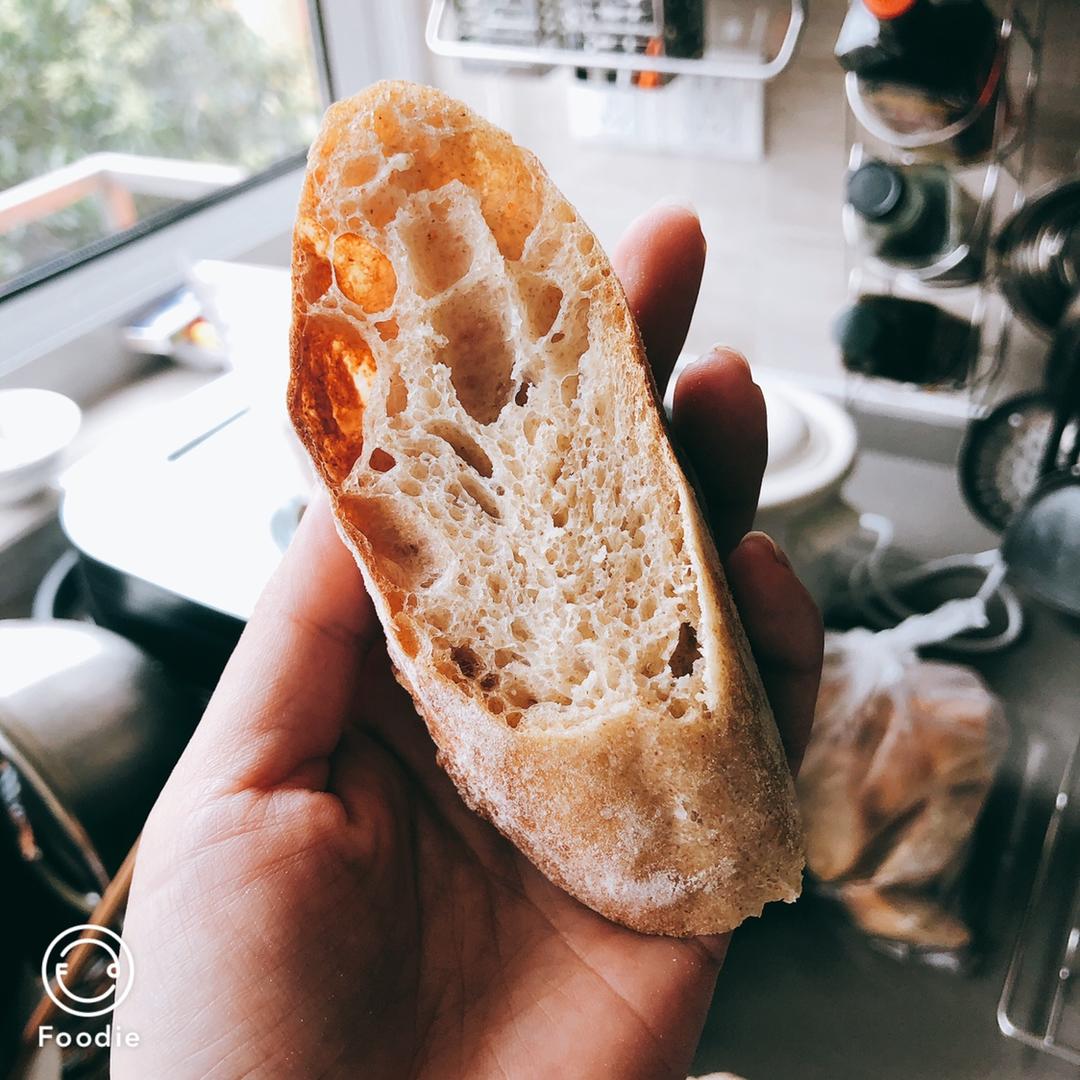 香脆健康的全麦法棍Whole Wheat Baguette