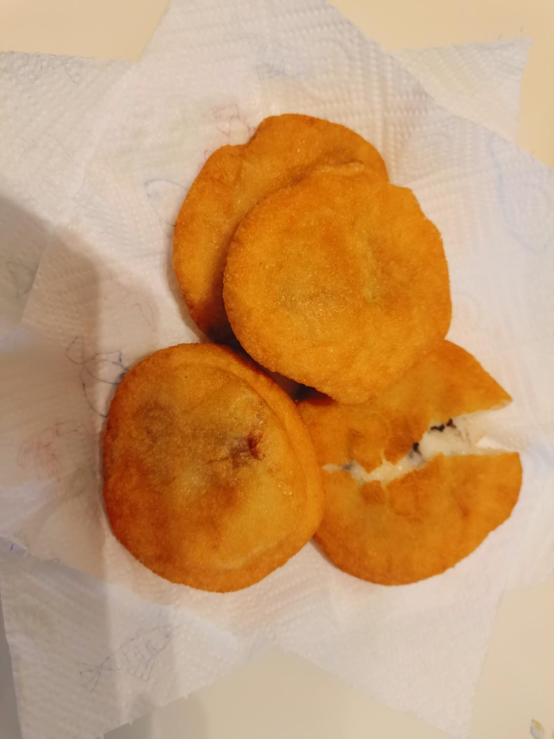 东北油炸糕（糯米粉豆沙馅儿）不翻车很简单