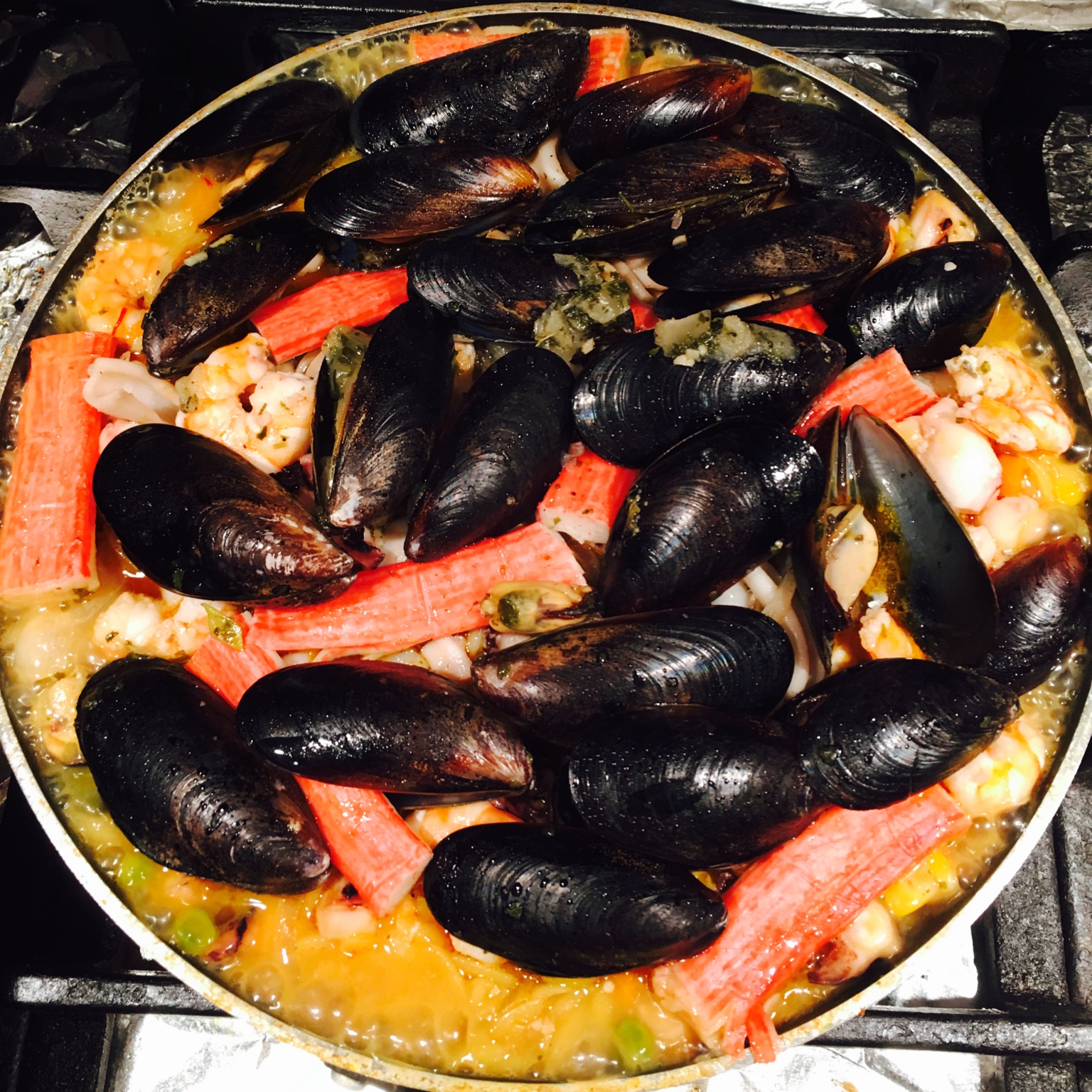 【曼食慢语】Seafood Paella 西班牙海鲜饭