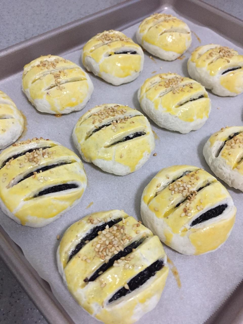 紫米馅老婆饼超快手（不用出膜不用醒面）