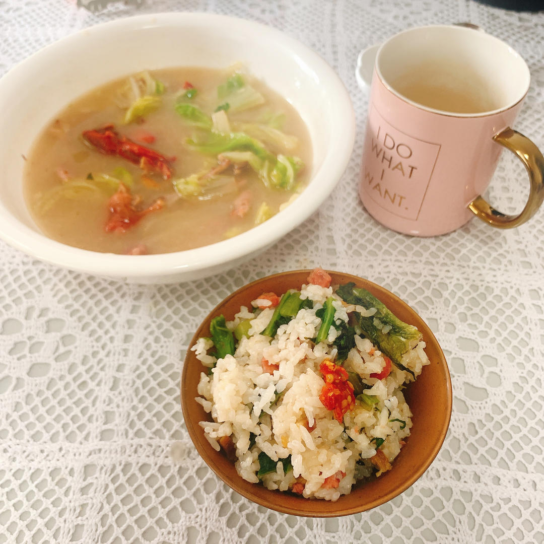 上海菜饭（莴笋叶版）