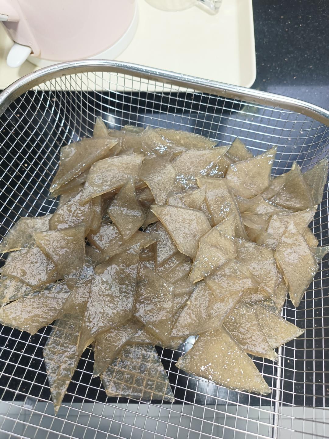 自制红薯粉皮(木薯粉皮)