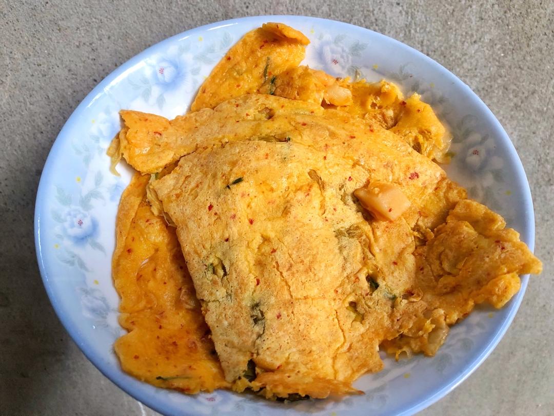 辣白菜煎饼