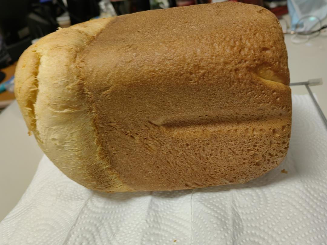 面包机做奶香手撕吐司