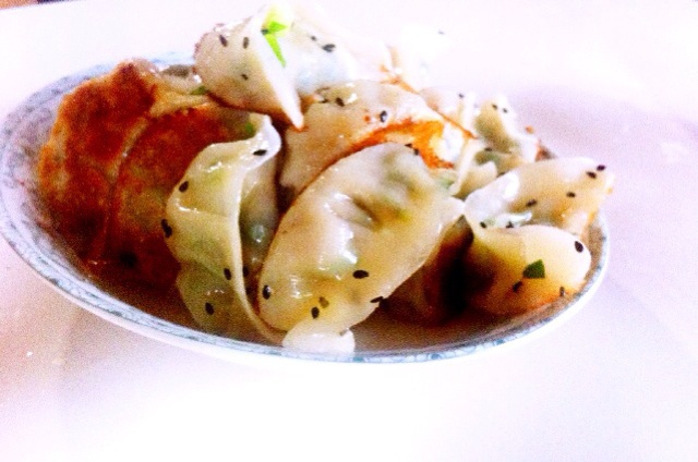 猪肉白菜生煎饺子