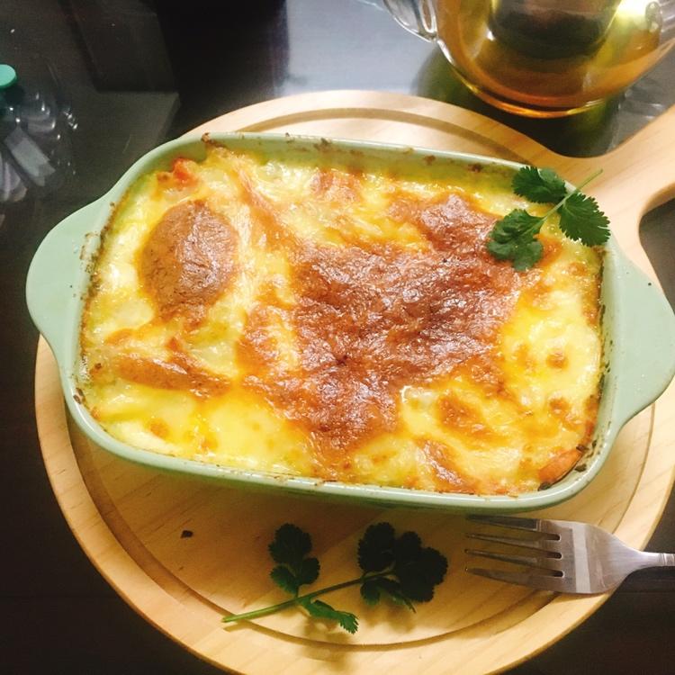 芝士焗土豆泥