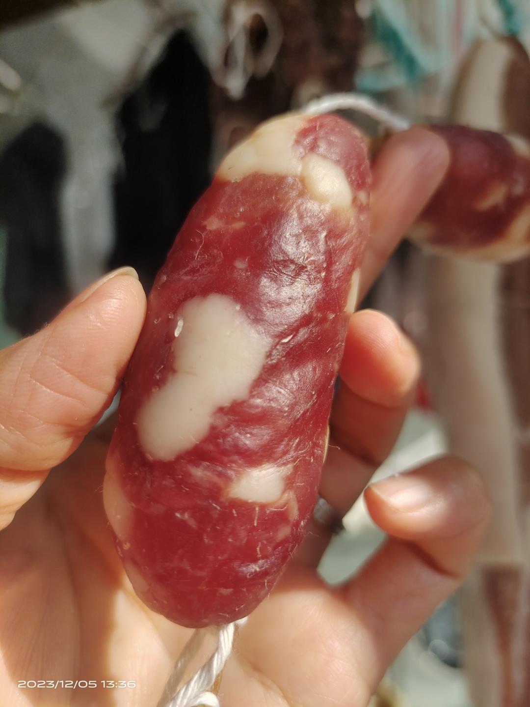 自制腊肠，灌香肠，苏式香肠