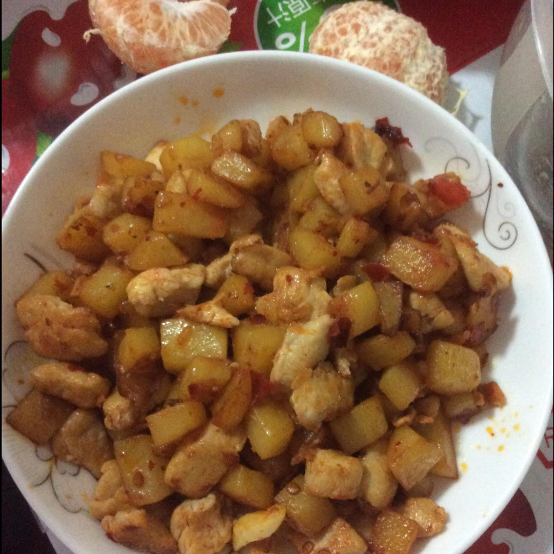 一道怎么做都好吃的干煎土豆鸡丁（红烧，咖喱，椒盐，孜然）