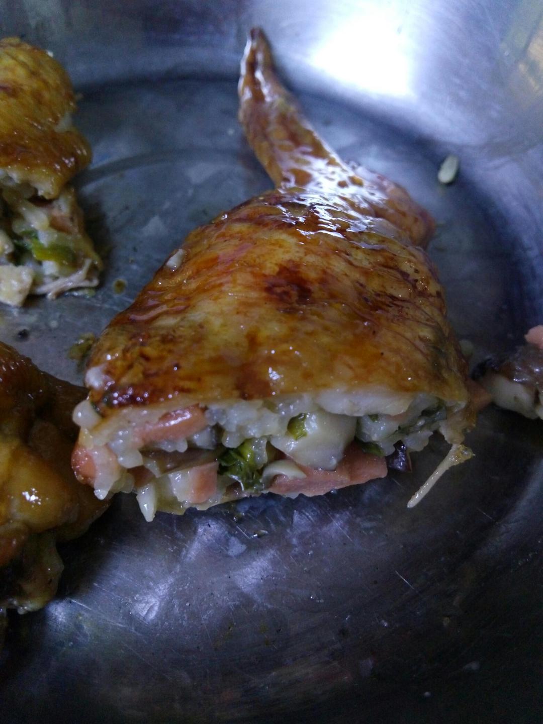 台湾特色小吃  鸡翅包饭（简单易学）