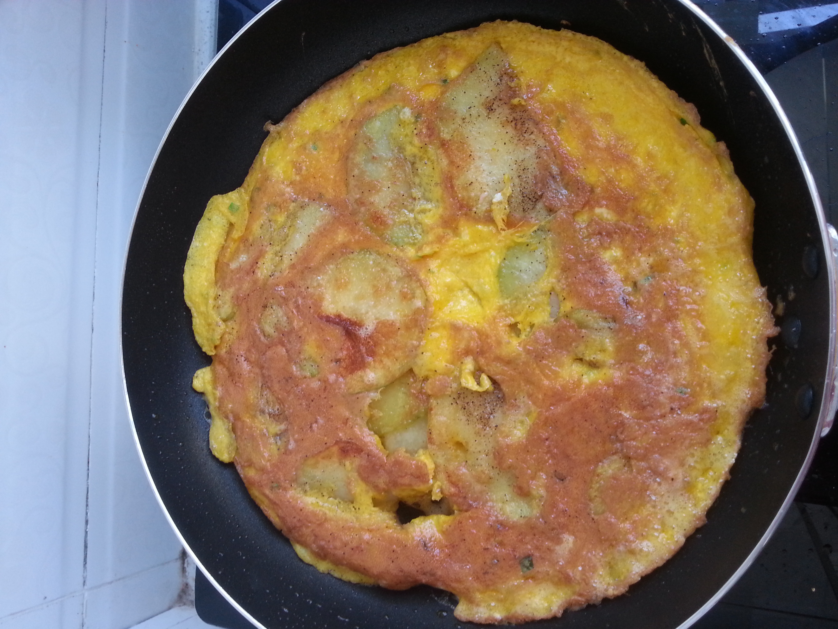 西班牙土豆煎蛋饼