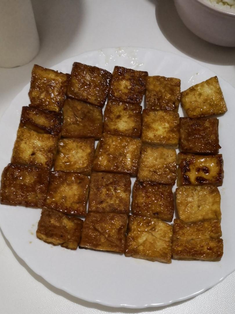 ✨香煎豆腐✨