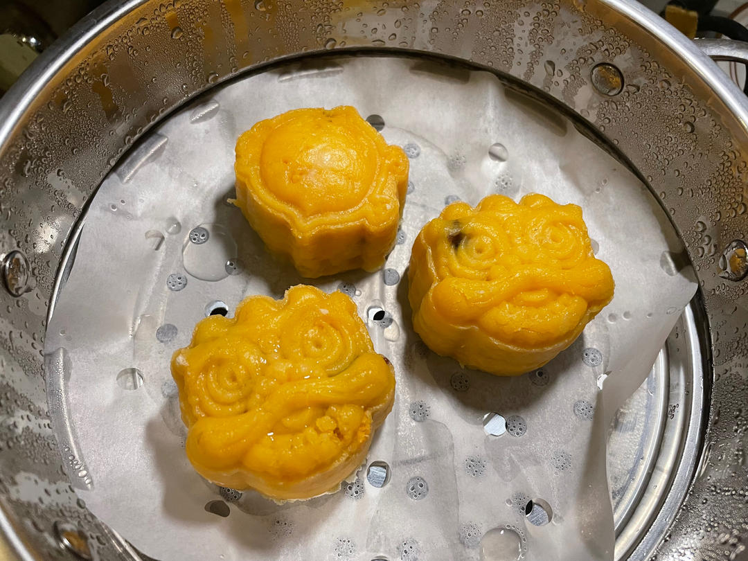 健康月饼：糯叽叽的红薯芝心饼
