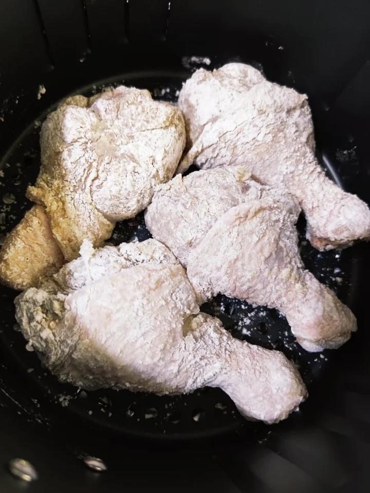 黄金脆皮炸鸡腿（空气炸锅版）“咔吃～唔～”