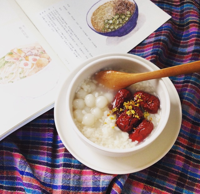 桂花酒酿小圆子