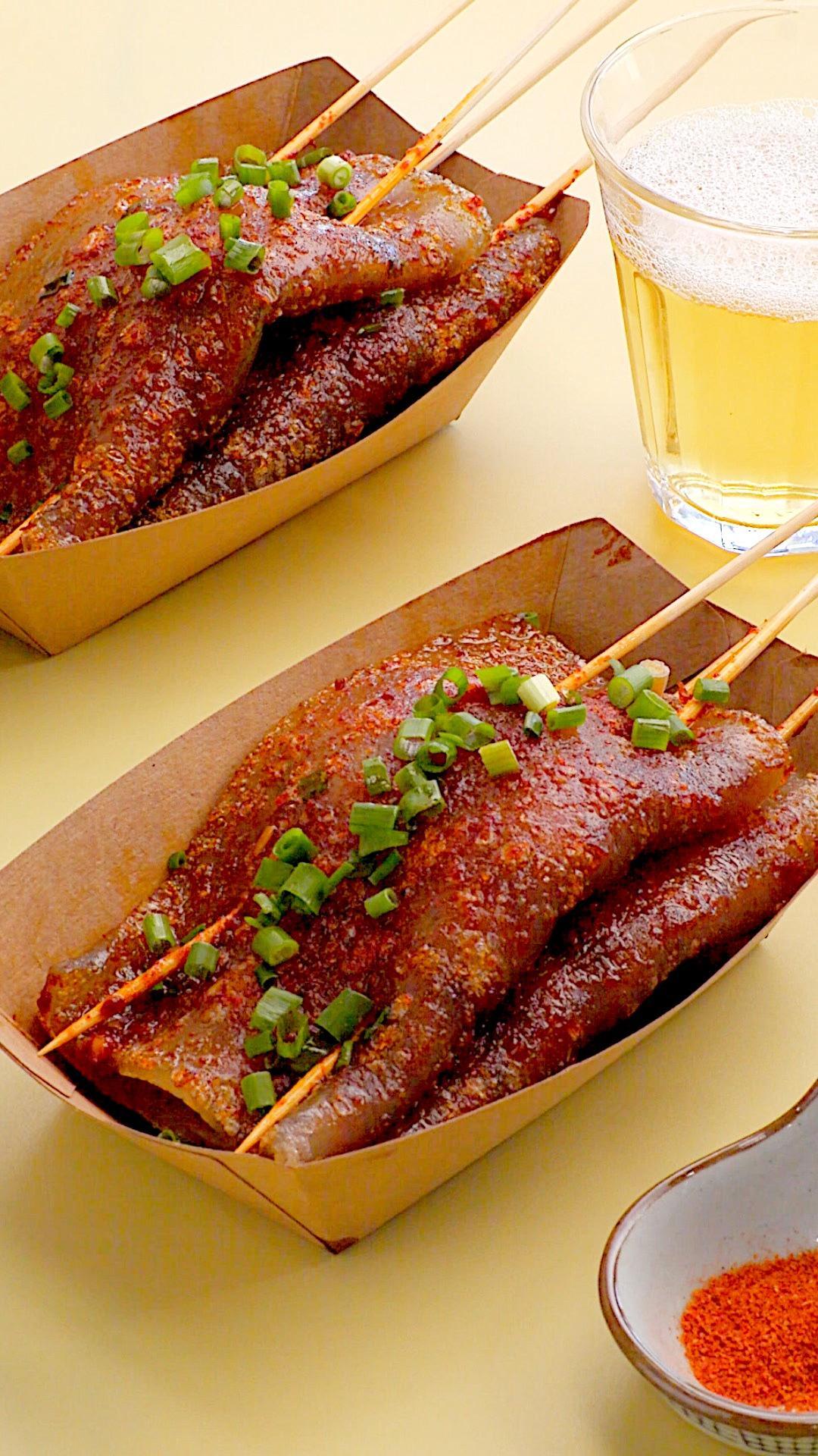 网红烤苕皮的做法