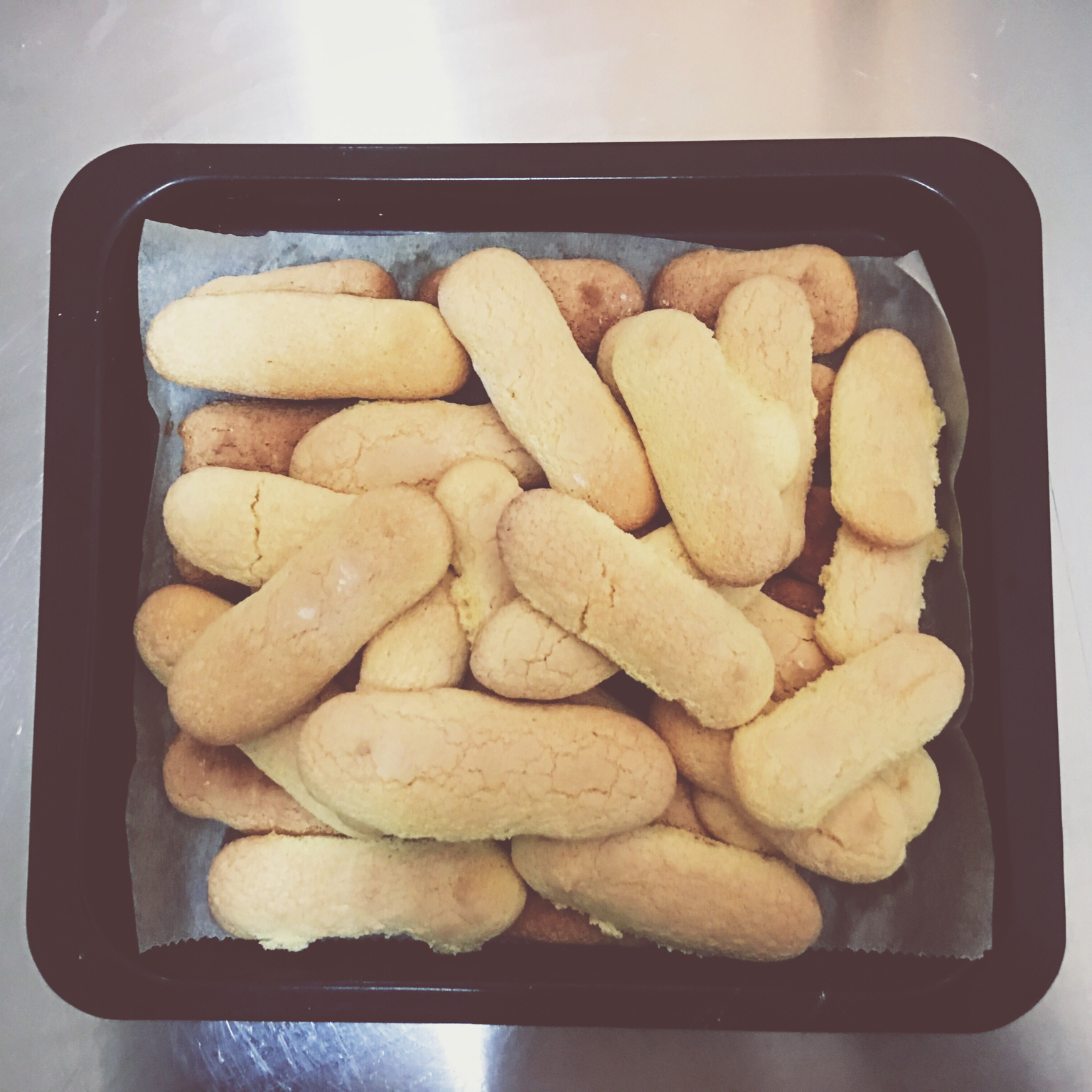 颠颠颠penny做的ladyfinger手指饼干