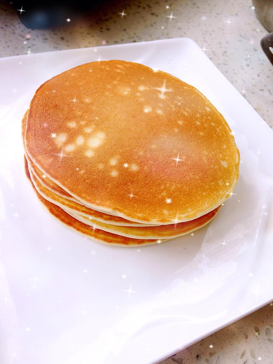 欧宝妈咪爱美食做的松饼/pancake