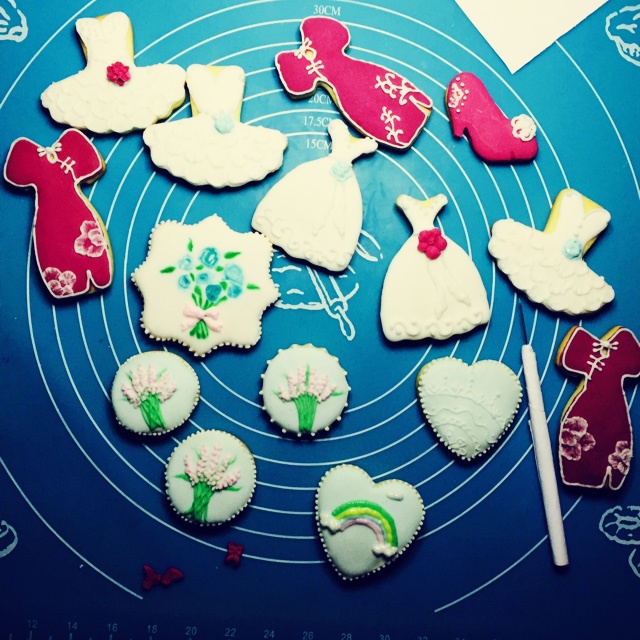 糖霜饼干 第一次作品
