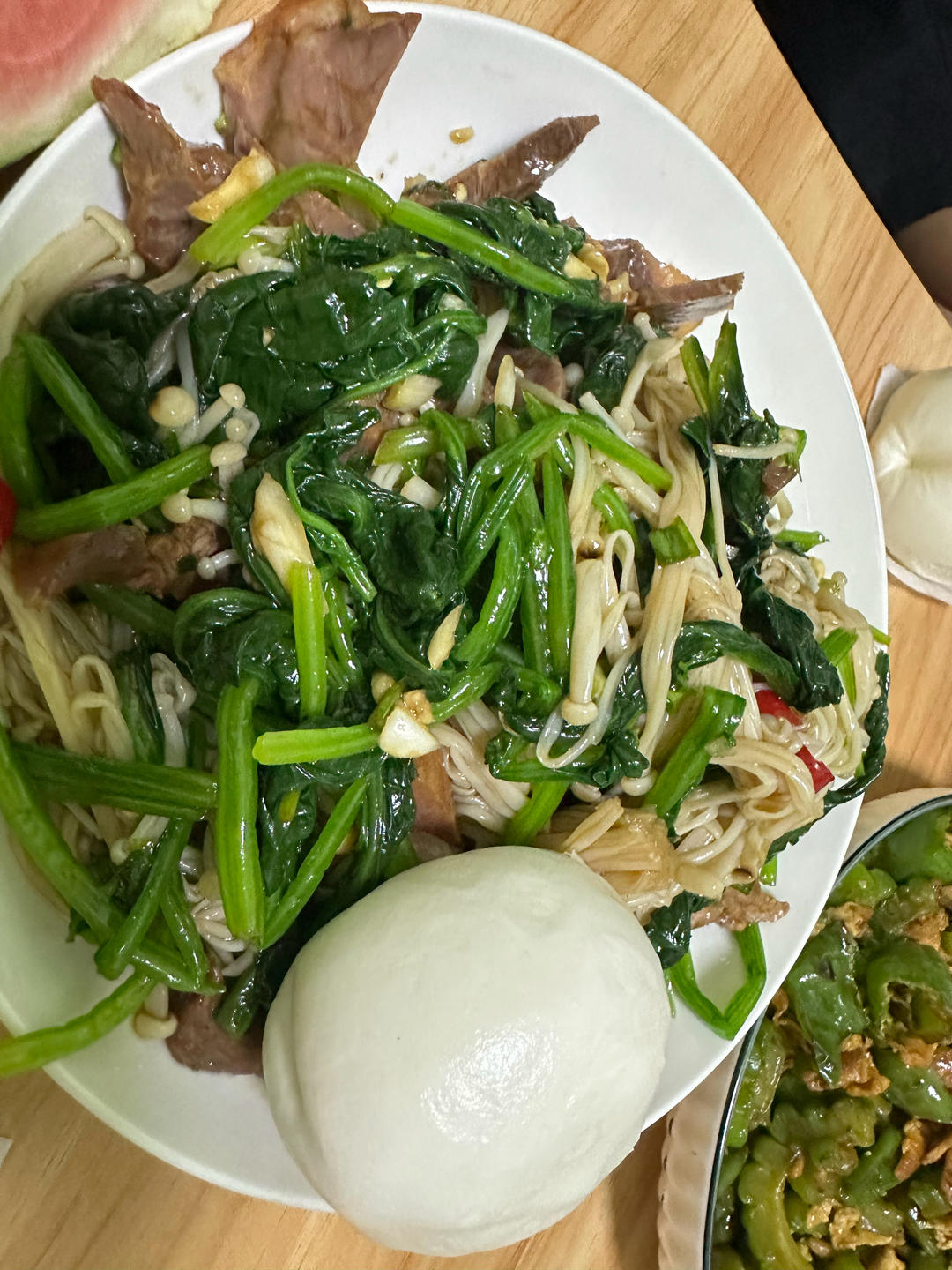 减脂期必备｜这料汁匹配一切蔬菜🥬凉拌菠菜金针菇👼