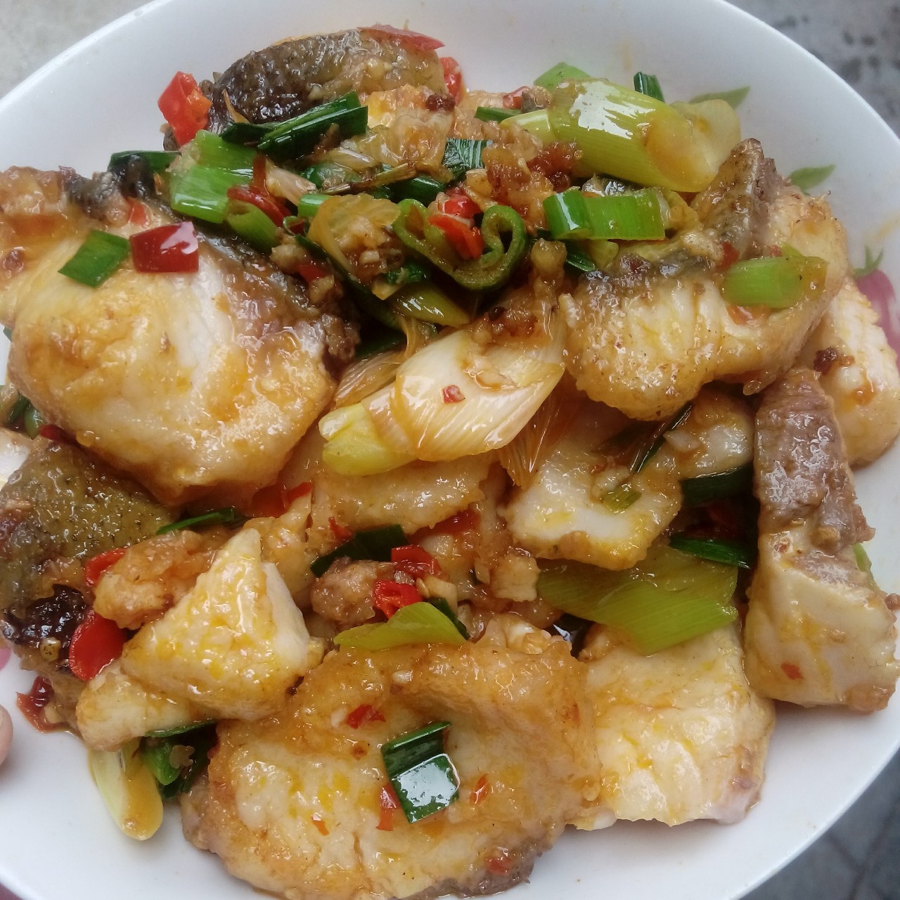 红烧鱼块