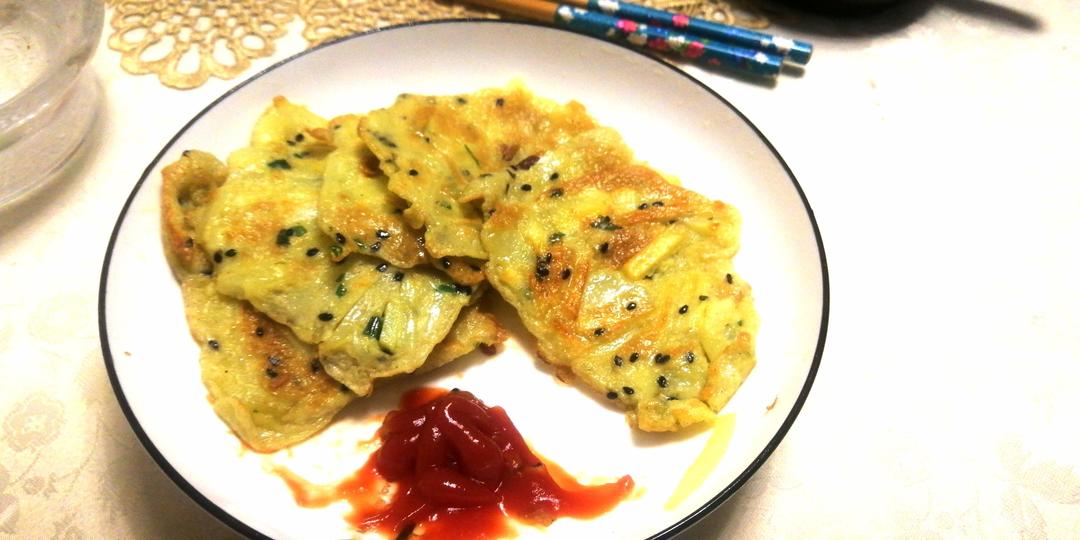 鸡蛋土豆饼