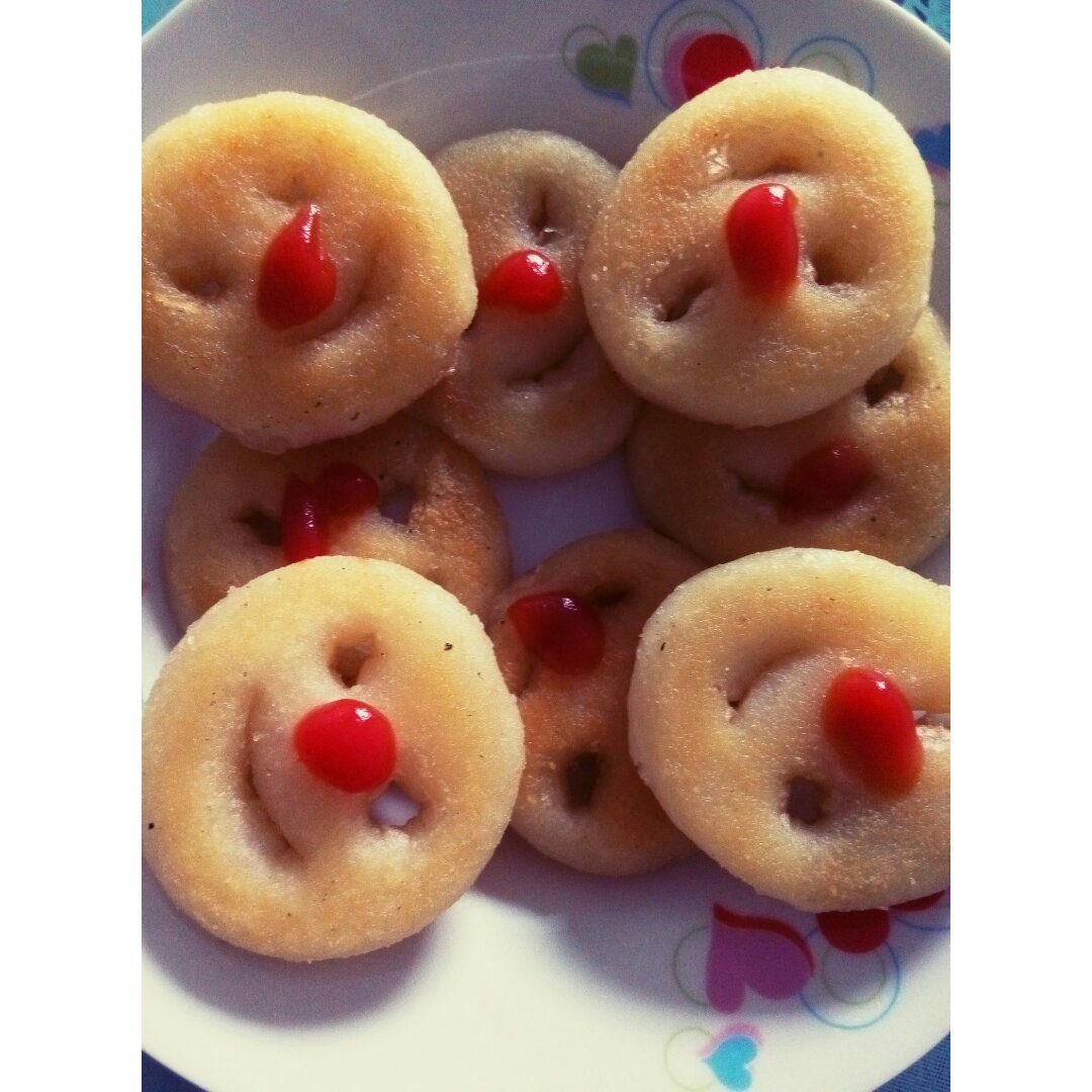 土豆笑脸饼