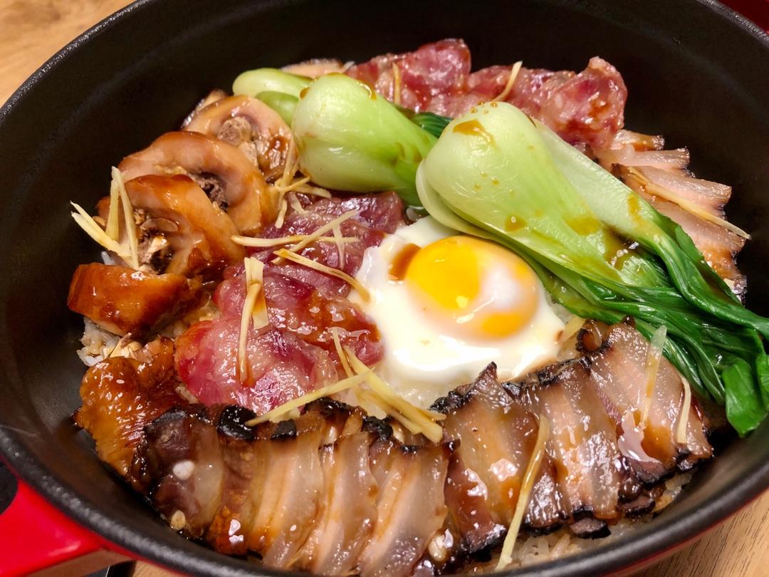 广式腊味煲仔饭