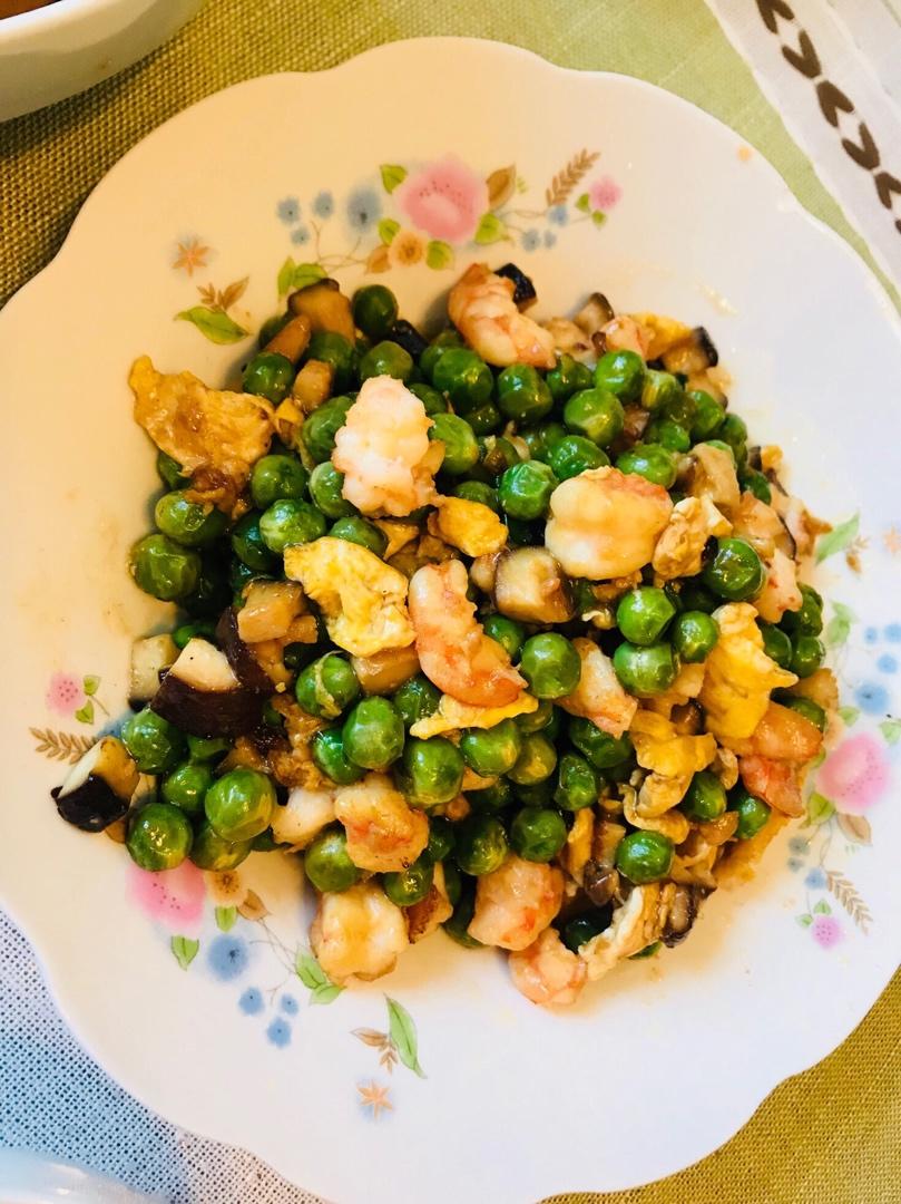 低脂豌豆虾仁滑蛋