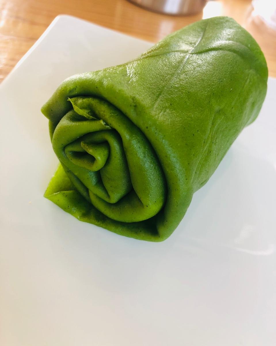 【抹茶毛巾卷】