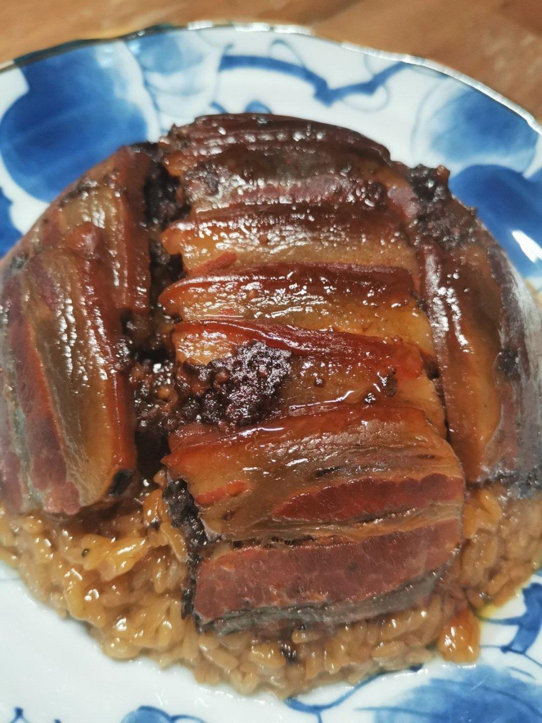夹沙肉（甜烧白）