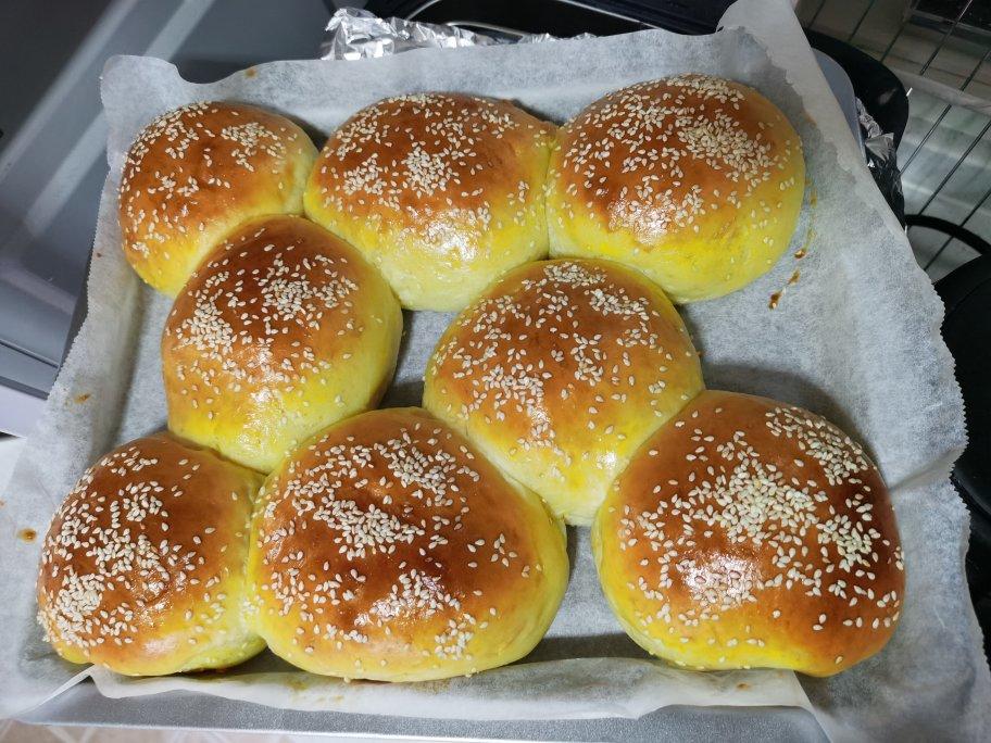 松软汉堡包胚