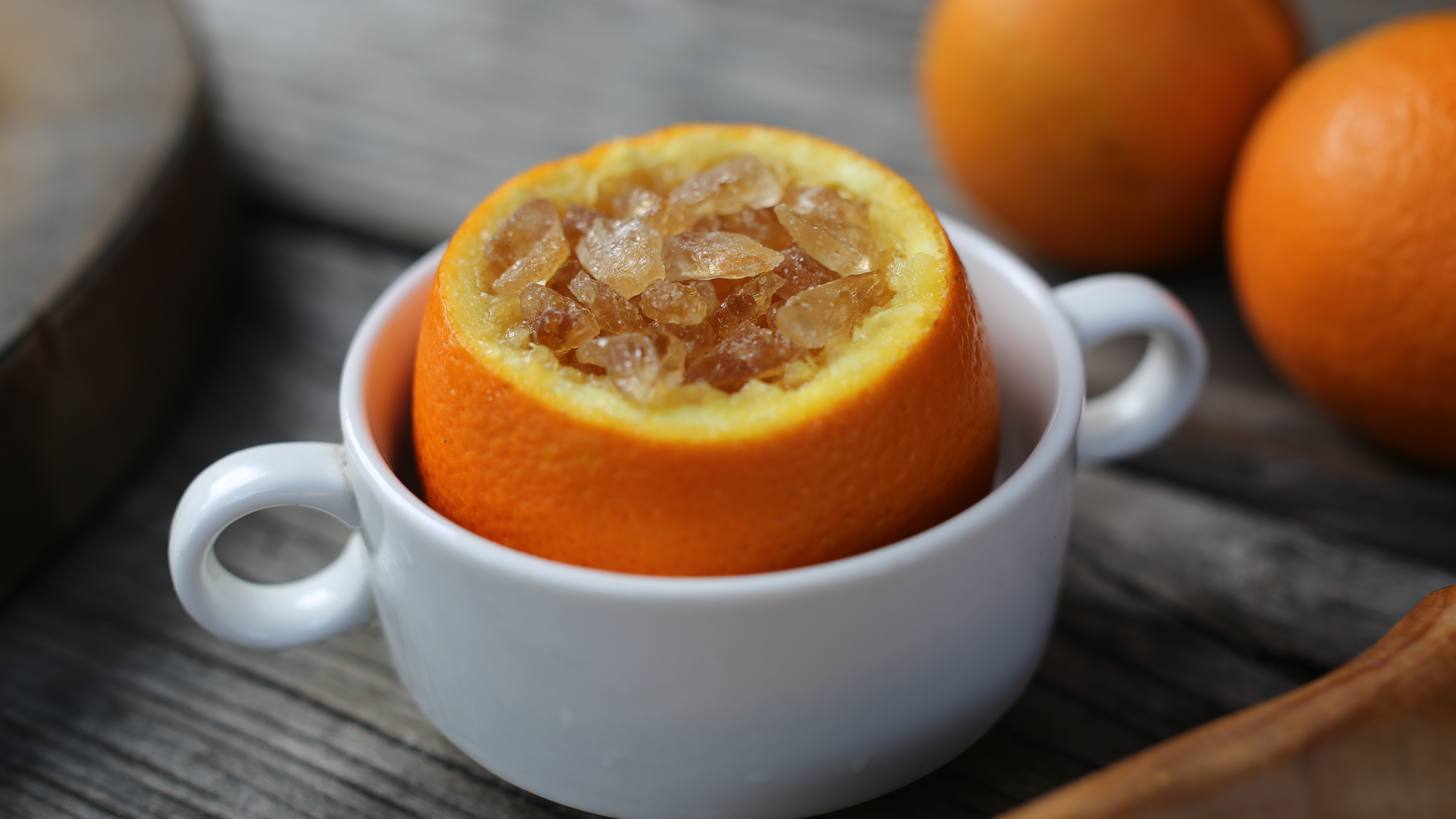 化痰止咳——冰糖蒸齐橙的做法